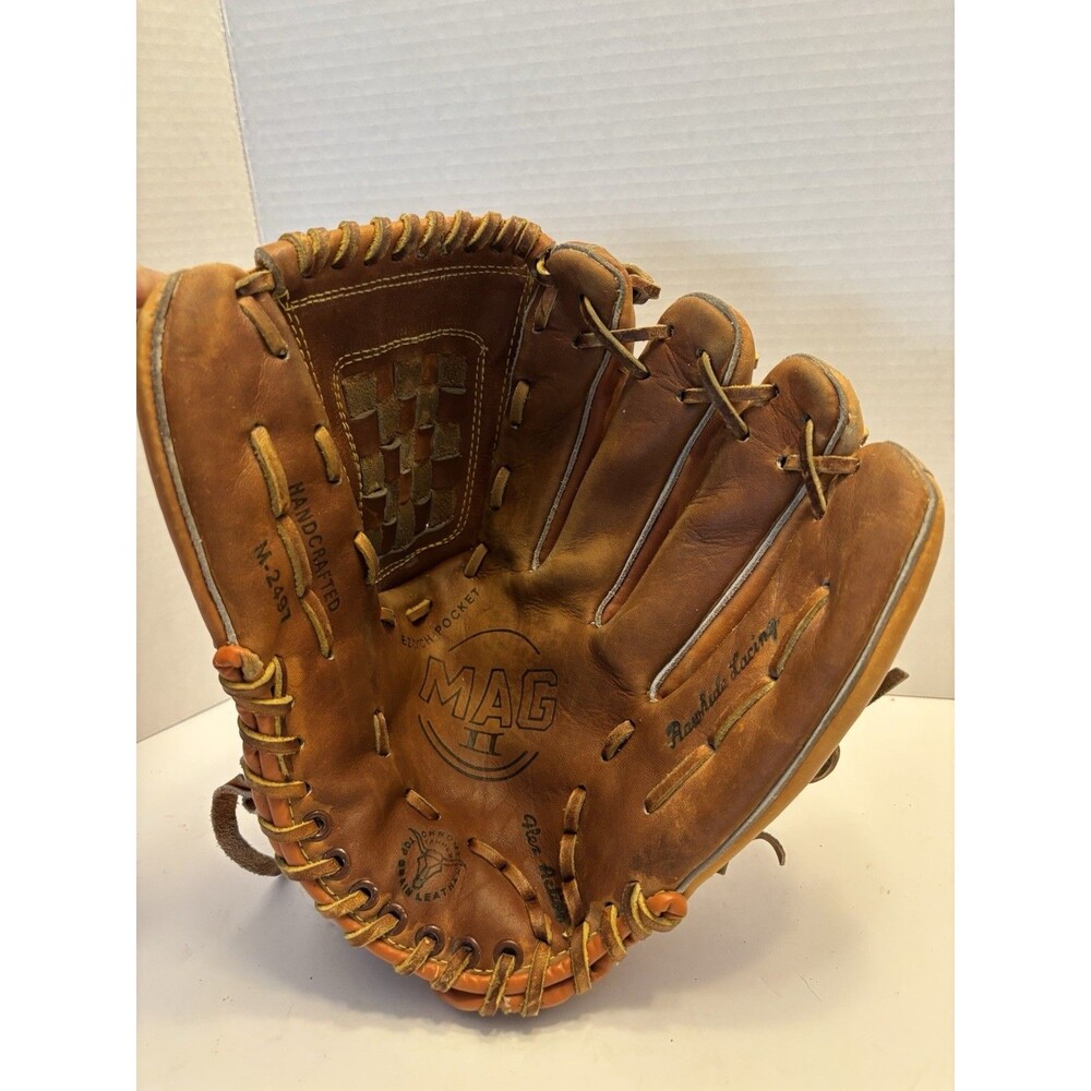 Spaulding Jim Rice 42-217 Pro Model Baseball Glove RHT Leather Vintage Mitt